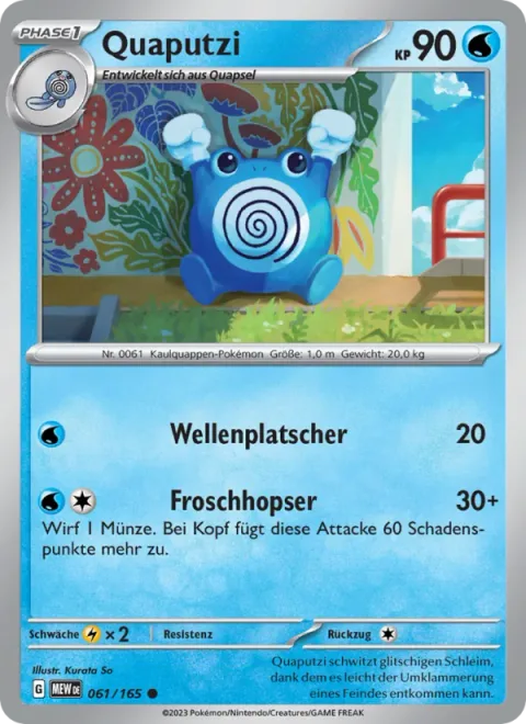 Poliwhirl [Wave Splash | Frog Hop]