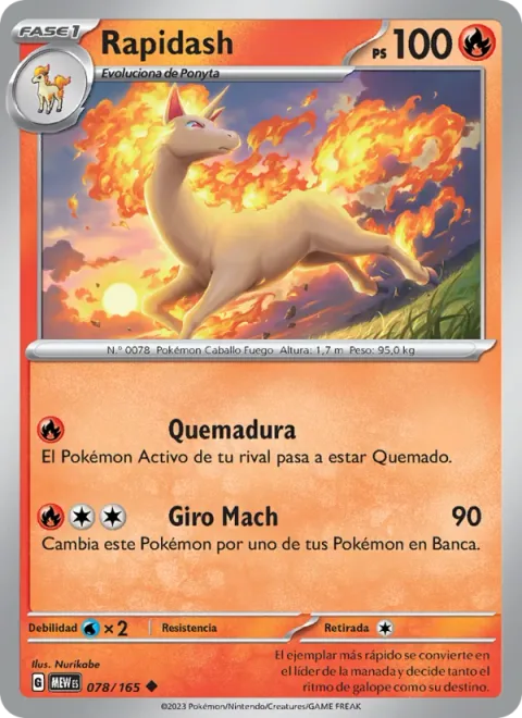 Rapidash [Singe | Mach Turn]