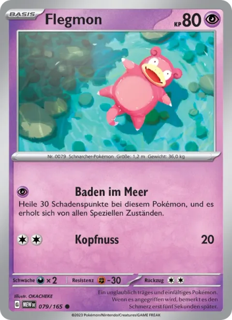 Slowpoke [Sea Bathing | Headbutt]