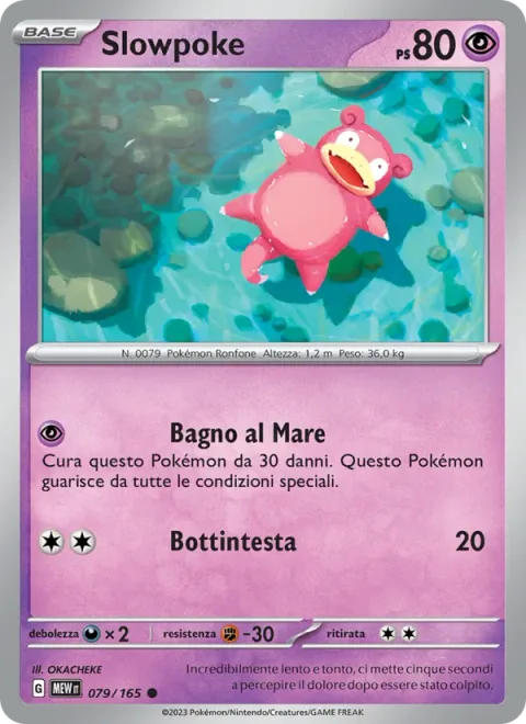 Slowpoke [Sea Bathing | Headbutt]