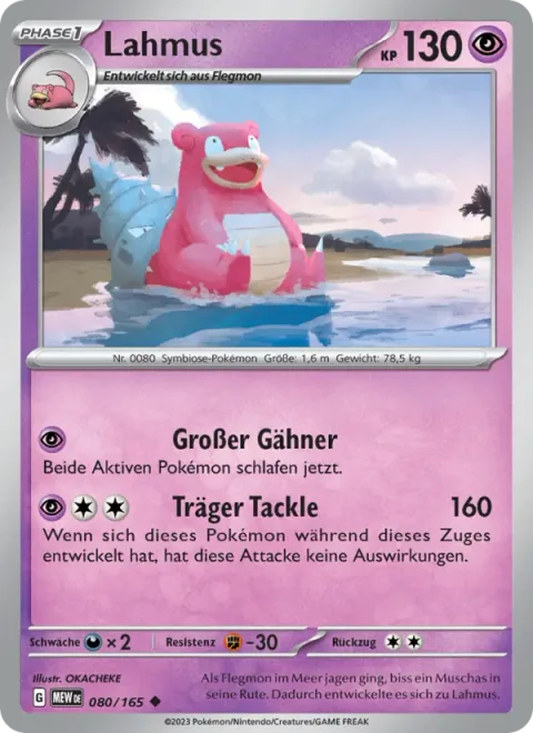 Slowbro [Big Yawn | Laid-Back Tackle]
