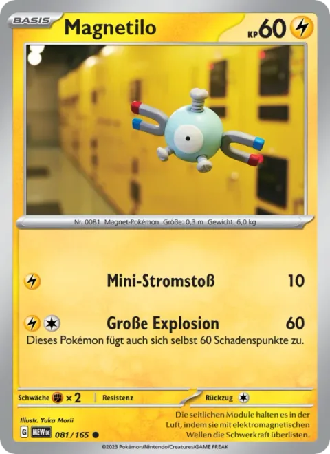 Magnemite [Tiny Charge | Big Explosion]