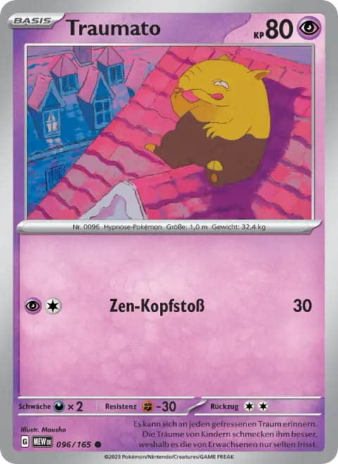 Drowzee [Zen Headbutt]
