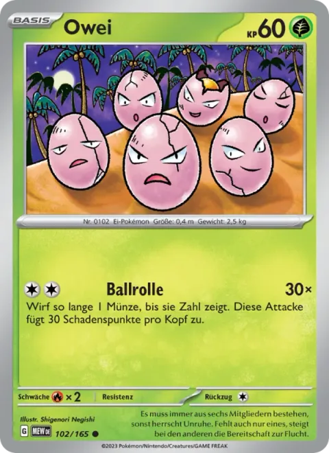 Exeggcute [Ball Roll]