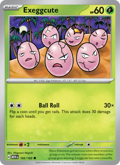 Exeggcute [Ball Roll]