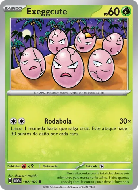 Exeggcute [Ball Roll]
