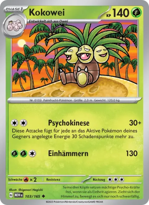 Exeggutor [Psychic | Hammer In]