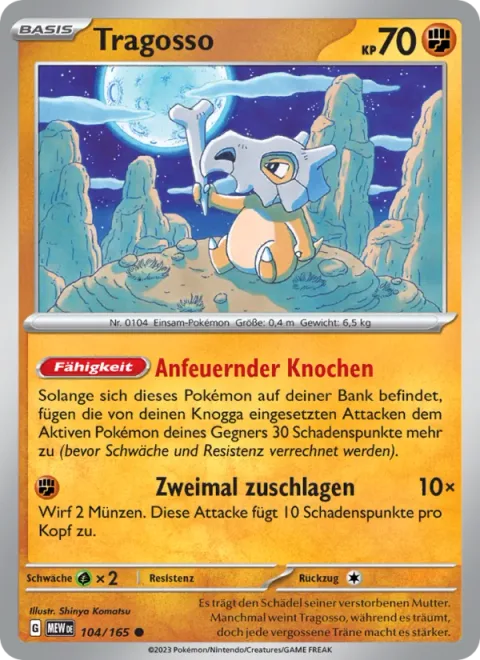 Cubone [Cheering Bone | Hit Twice]