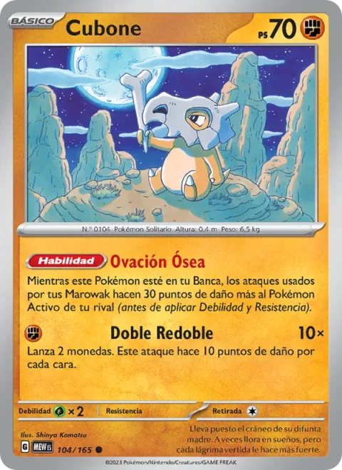 Cubone [Cheering Bone | Hit Twice]