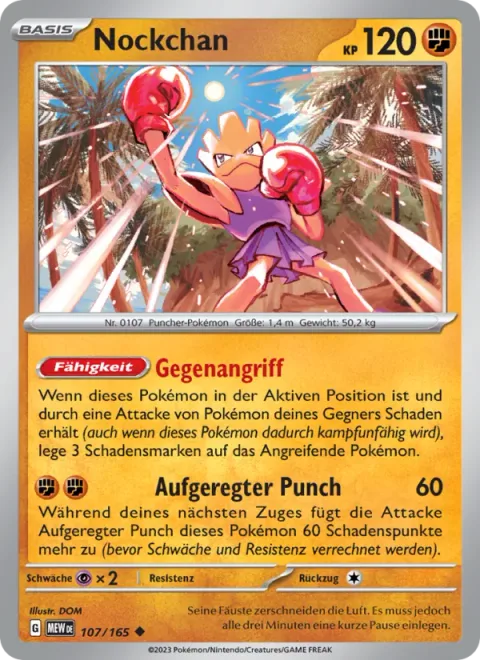 Hitmonchan [Counterattack | Excited Punch]