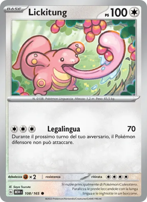 Lickitung [Tongue-Tied]