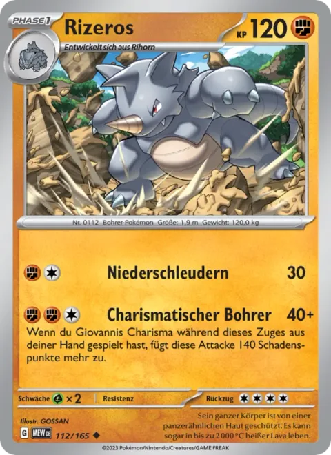 Rhydon [Wrack Down | Charismatic Drill]