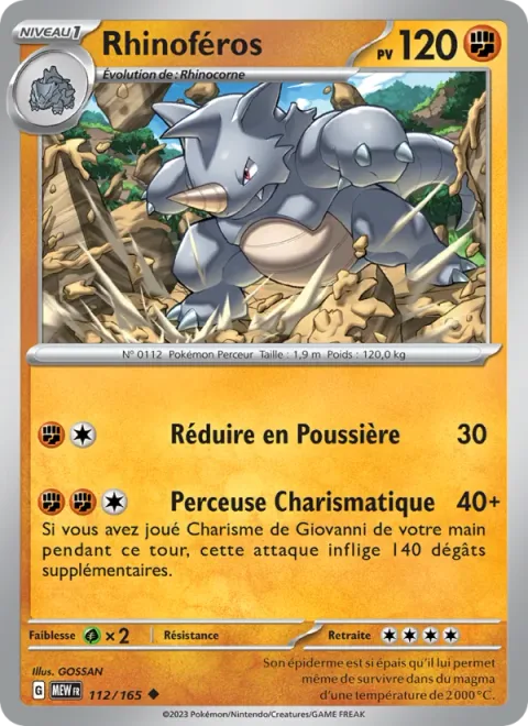 Rhydon [Wrack Down | Charismatic Drill]