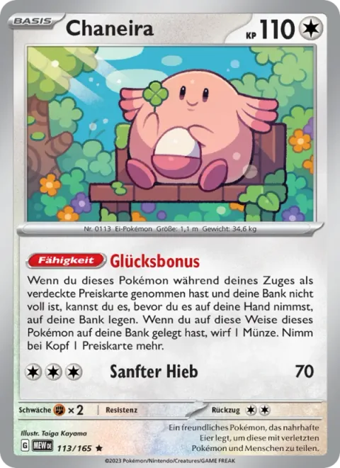 Chansey [Lucky Bonus | Gentle Slap]