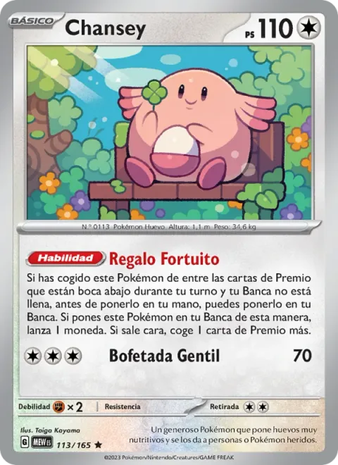 Chansey [Lucky Bonus | Gentle Slap]
