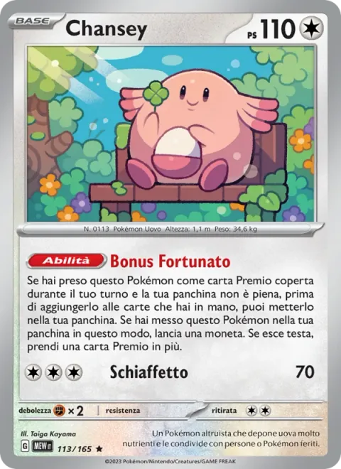 Chansey [Lucky Bonus | Gentle Slap]