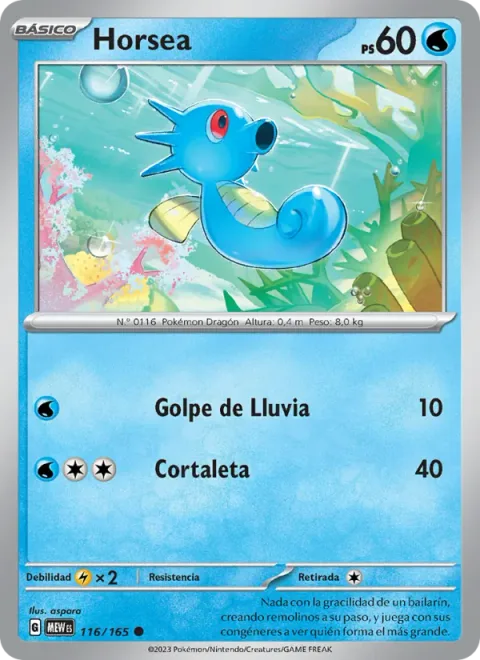 Horsea [Rain Splash | Sharp Fin]
