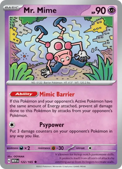 Mr. Mime [Mimic Barrier | Psypower]