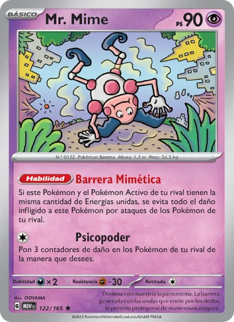 Mr. Mime [Mimic Barrier | Psypower]