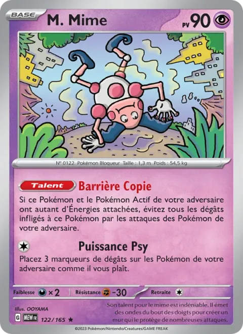 Mr. Mime [Mimic Barrier | Psypower]