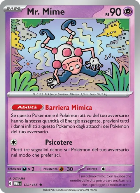 Mr. Mime [Mimic Barrier | Psypower]