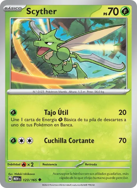 Scyther [Helpful Slash | Slicing Blade]