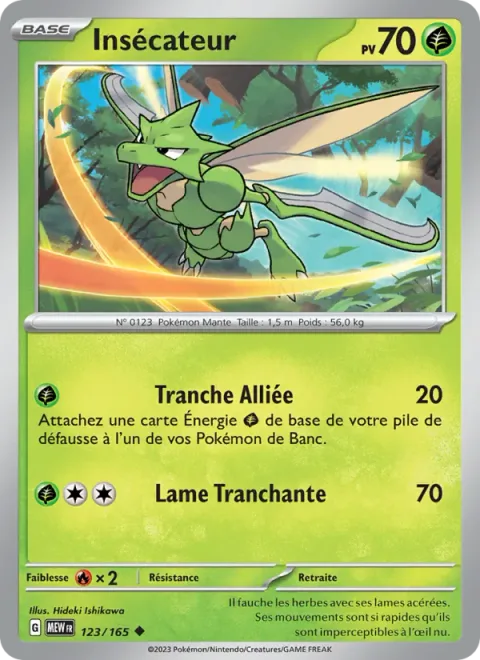 Scyther [Helpful Slash | Slicing Blade]
