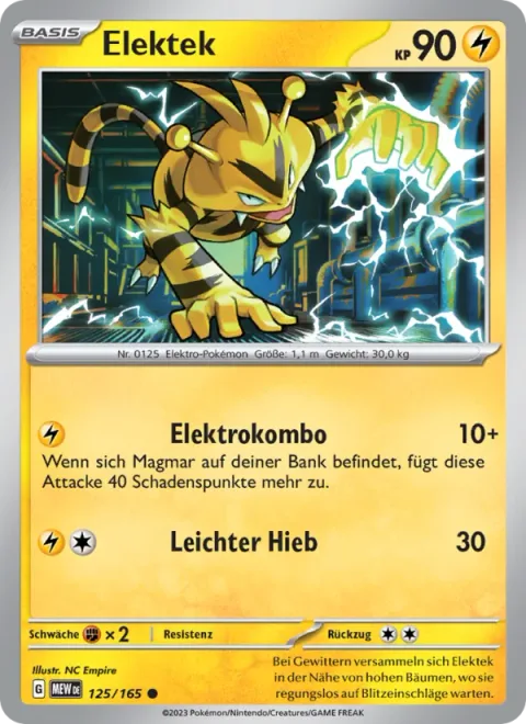 Electabuzz [Electro Combo | Light Punch]