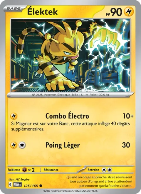 Electabuzz [Electro Combo | Light Punch]