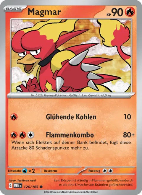Magmar [Live Coal | Flare Combo]