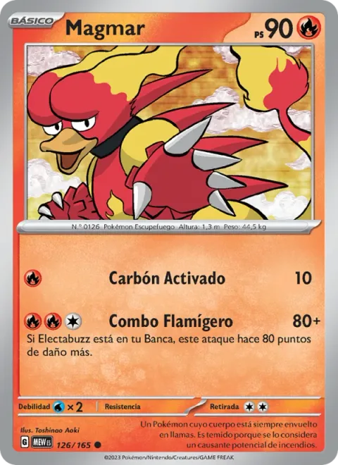 Magmar [Live Coal | Flare Combo]