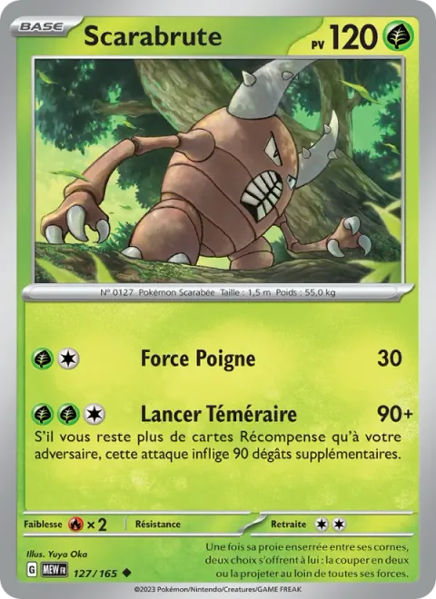 Pinsir [Vise Grip | Reckless Throw]