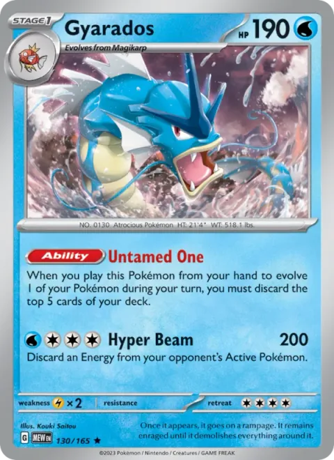 Gyarados [Untamed One | Hyper Beam]