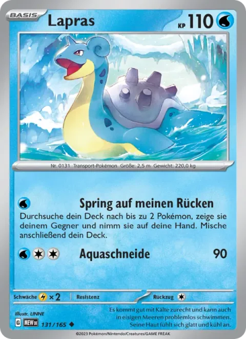 Lapras [Hop on My Back | Aqua Edge]