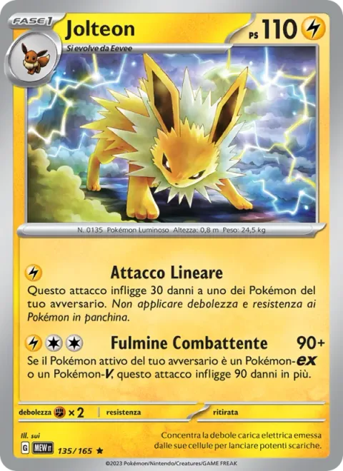 Jolteon [Linear Attack | Fighting Lightning]
