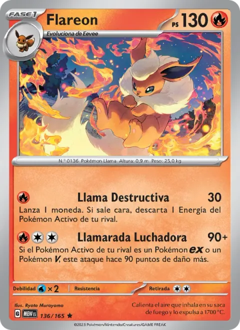 Flareon [Destructive Flame | Fighting Blaze]