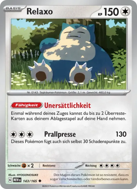 Snorlax [Voraciousness | Thudding Press]