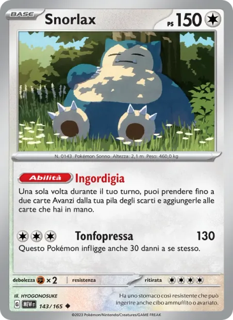 Snorlax [Voraciousness | Thudding Press]