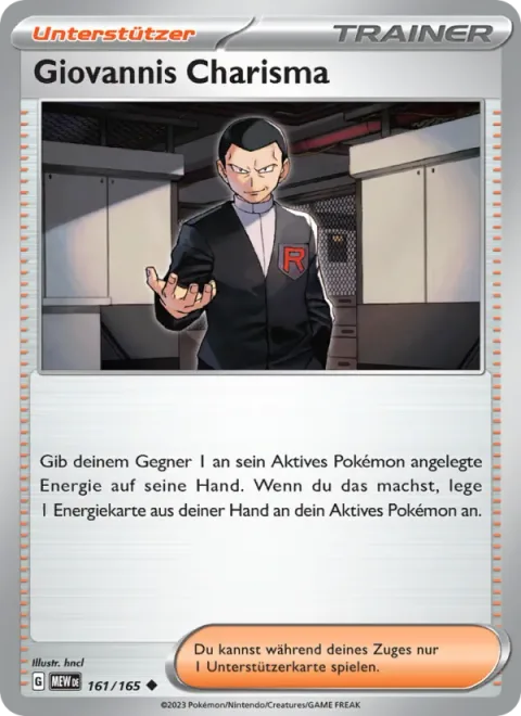 Giovanni's Charisma