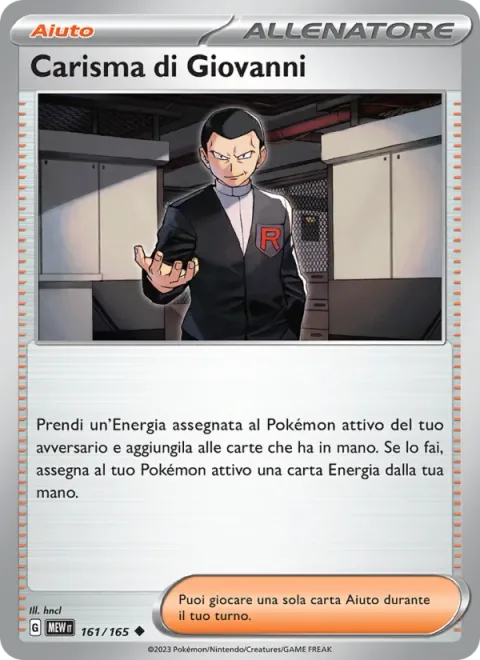 Giovanni's Charisma
