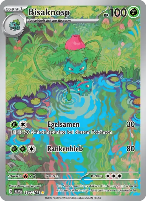 Ivysaur [Leech Seed | Vine Whip | 151]