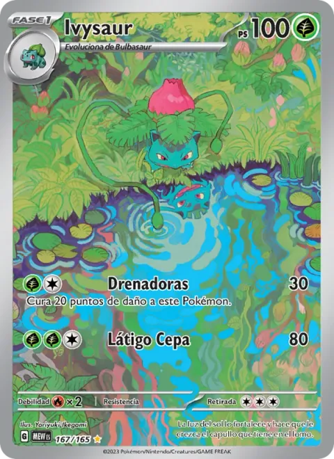 Ivysaur [Leech Seed | Vine Whip | 151]