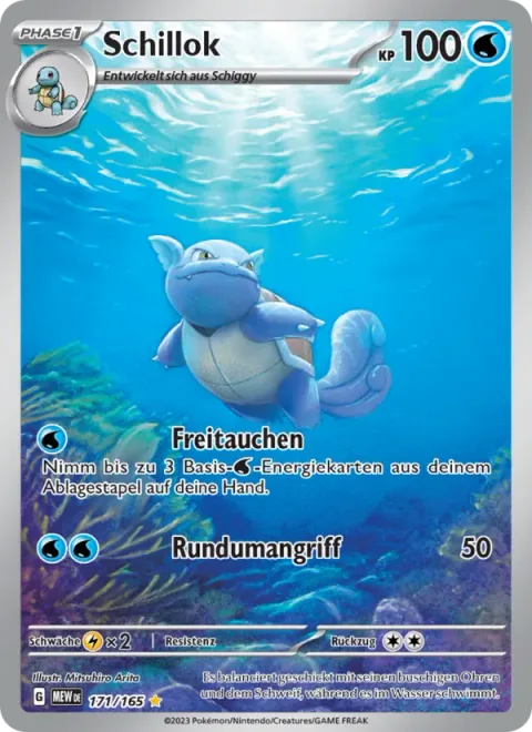 Wartortle [Free Diving | Spinning Attack]