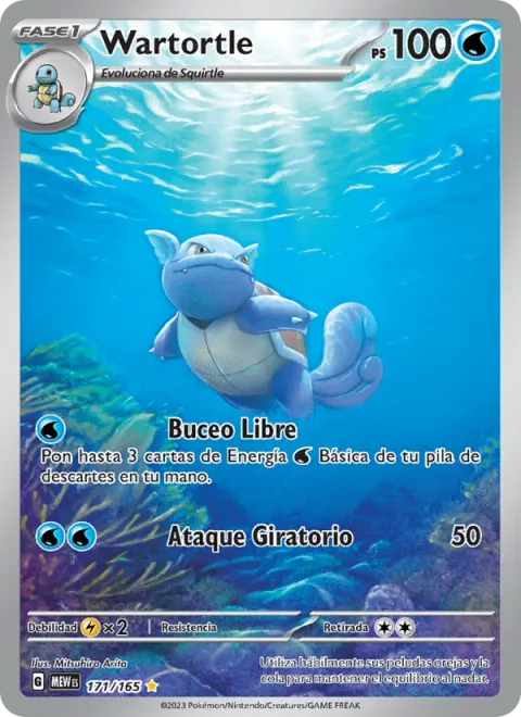 Wartortle [Free Diving | Spinning Attack]