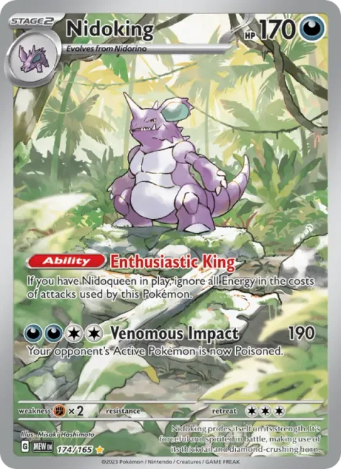 Nidoking [Enthusiastic King | Venom Impact]