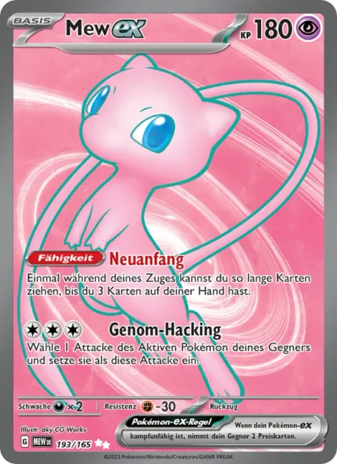 Mew ex [Restart | Genome Hacking]