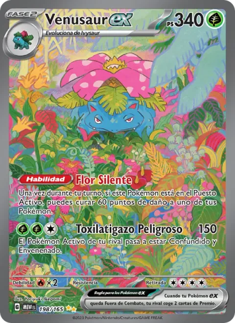 Venusaur ex [Tranquil Flower | Dangerous Toxwhip]