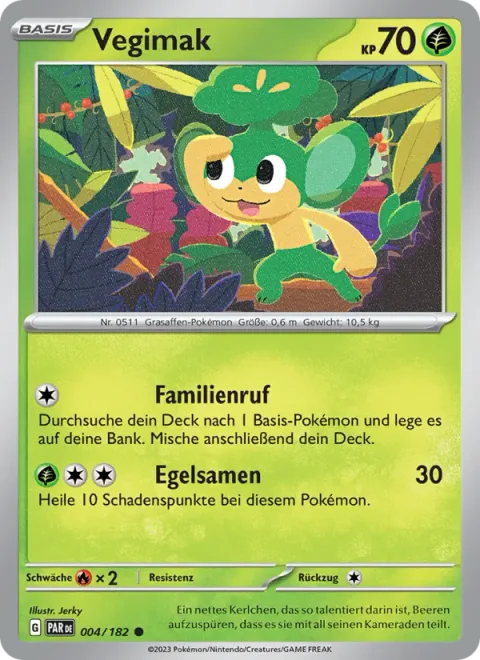 Pansage [Call for Family | Leech Seed]