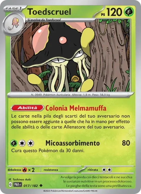 Toedscruel [Slime Mold Colony | Mushroom Drain]