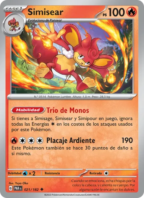 Simisear [Monkey Trio | Heat Tackle]